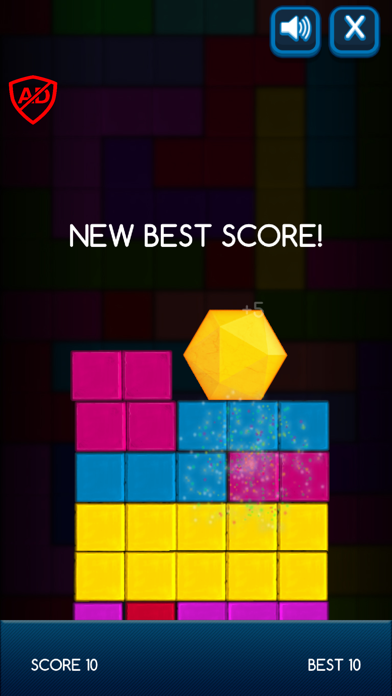 Ảnh chụp màn hình của Hexagon Tower Fall
