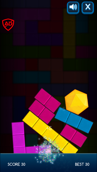 Ảnh chụp màn hình của Hexagon Tower Fall