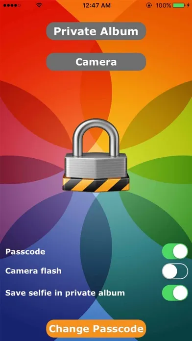 Captures d'écran de Secured Selfies & Photos