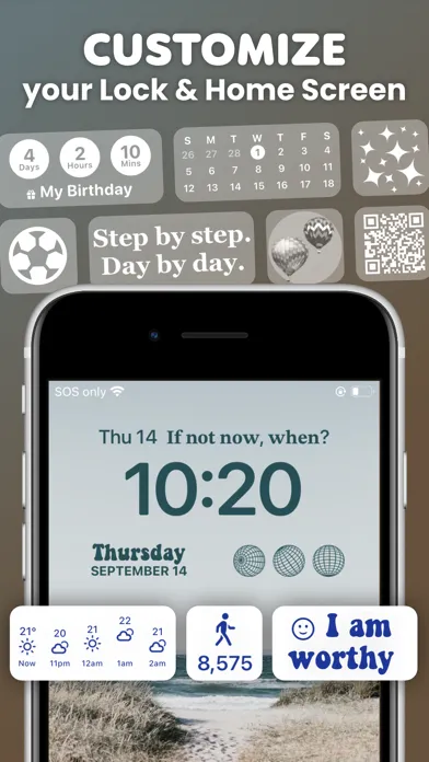 Ảnh chụp màn hình của Color Widgets