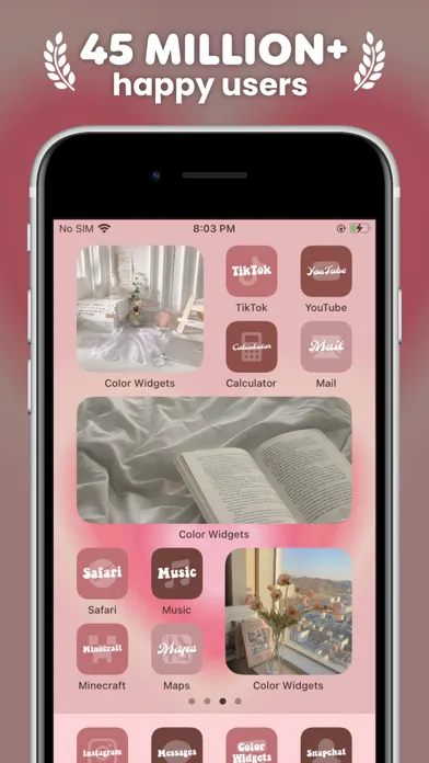Ảnh chụp màn hình của Color Widgets