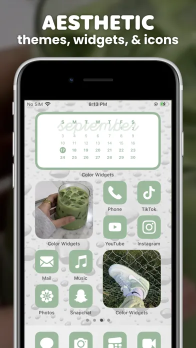 Ảnh chụp màn hình của Color Widgets