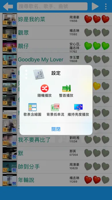 歌曲帝國 - 音樂影片,MP3歌曲播放器 Screenshots