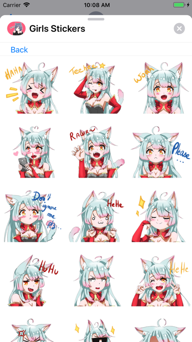 صور Girls Stickers