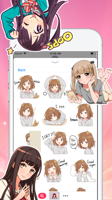 صور Girls Stickers