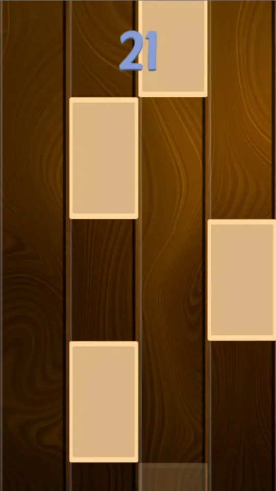 Tangkapan skrin Nicki Minaj - Chun Li - Piano Wooden Tiles