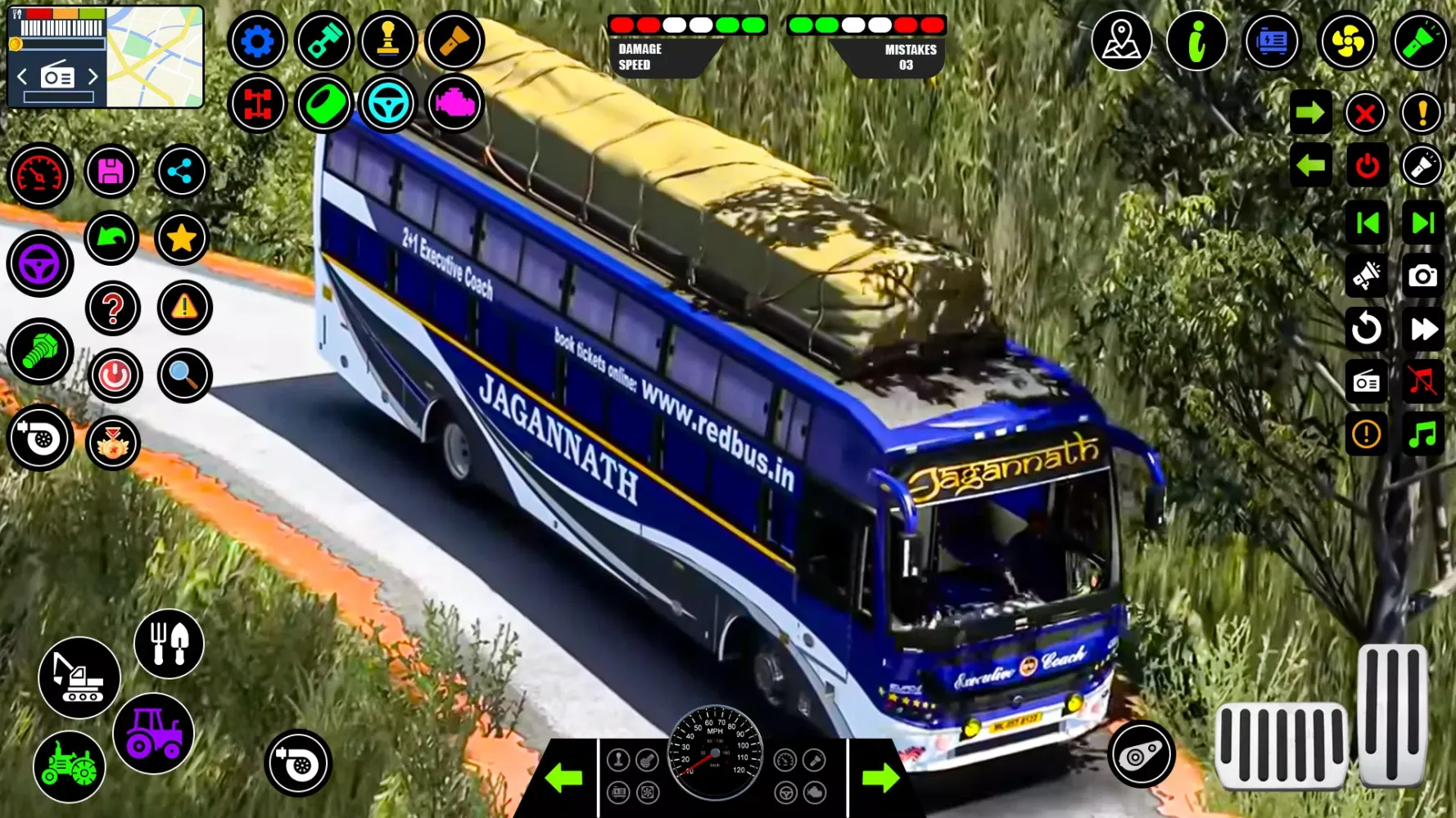 Capturas de tela do Indian Bus Simulator 2024 Game