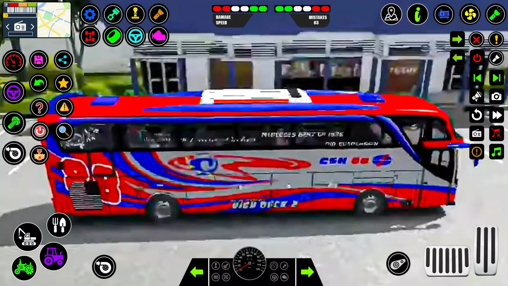 Capturas de tela do Indian Bus Simulator 2024 Game