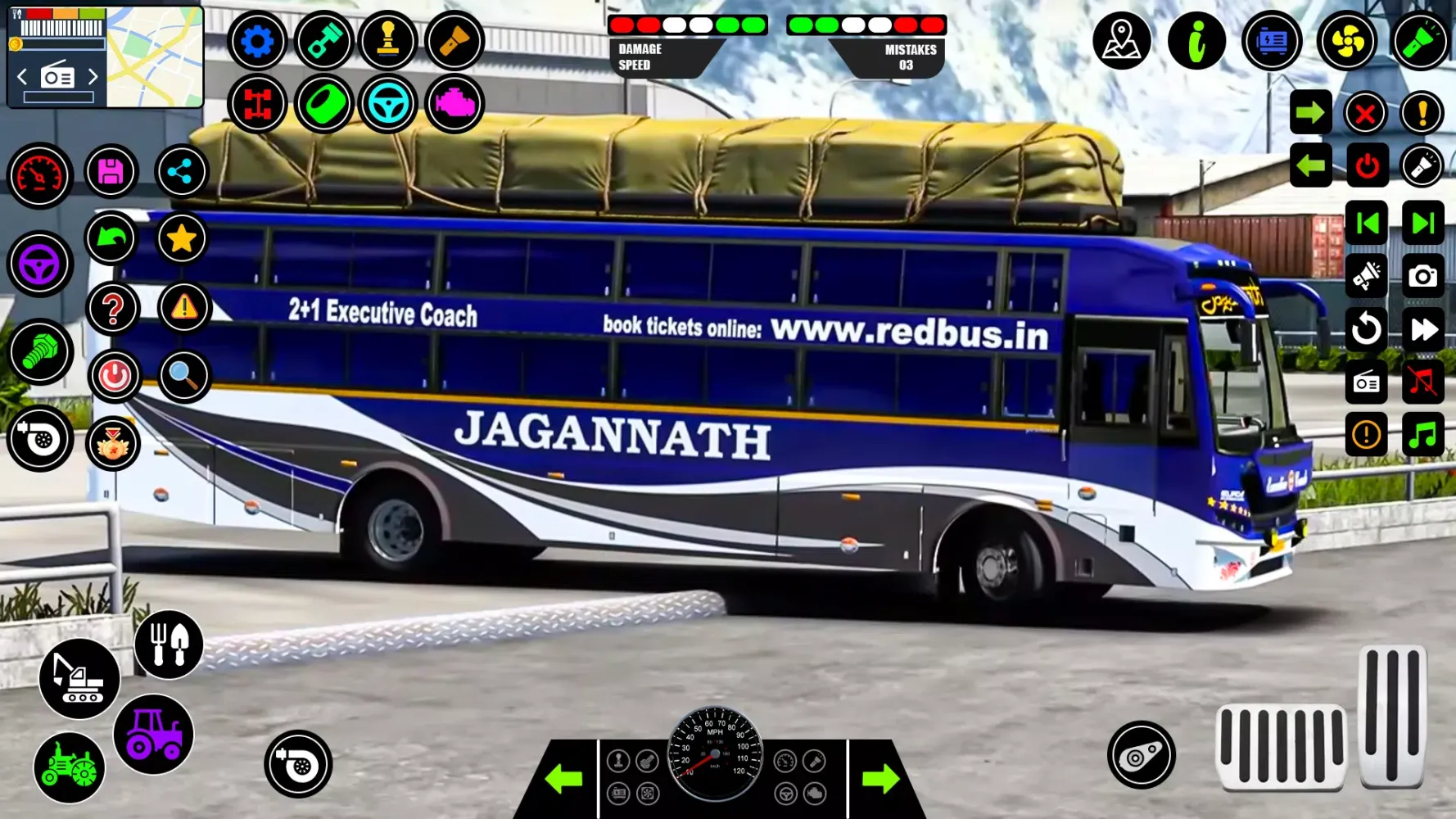 Capturas de tela do Indian Bus Simulator 2024 Game