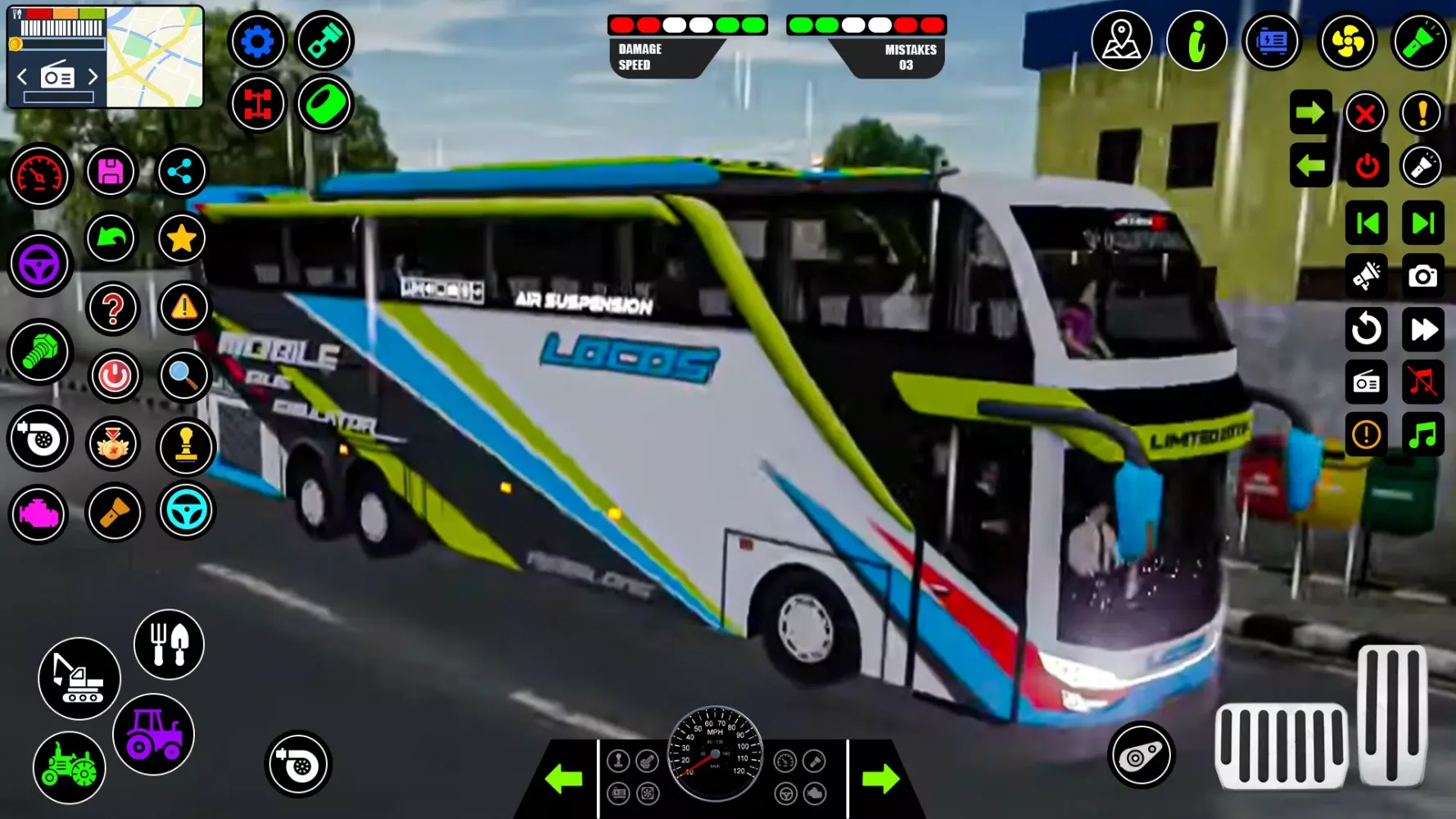 Capturas de tela do Indian Bus Simulator 2024 Game