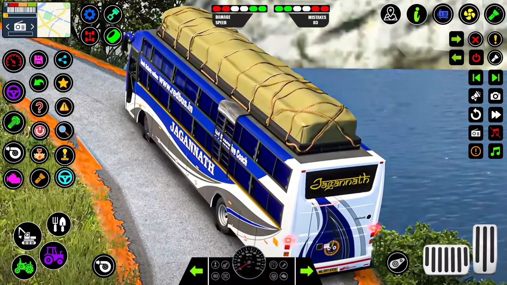 Capturas de tela do Indian Bus Simulator 2024 Game