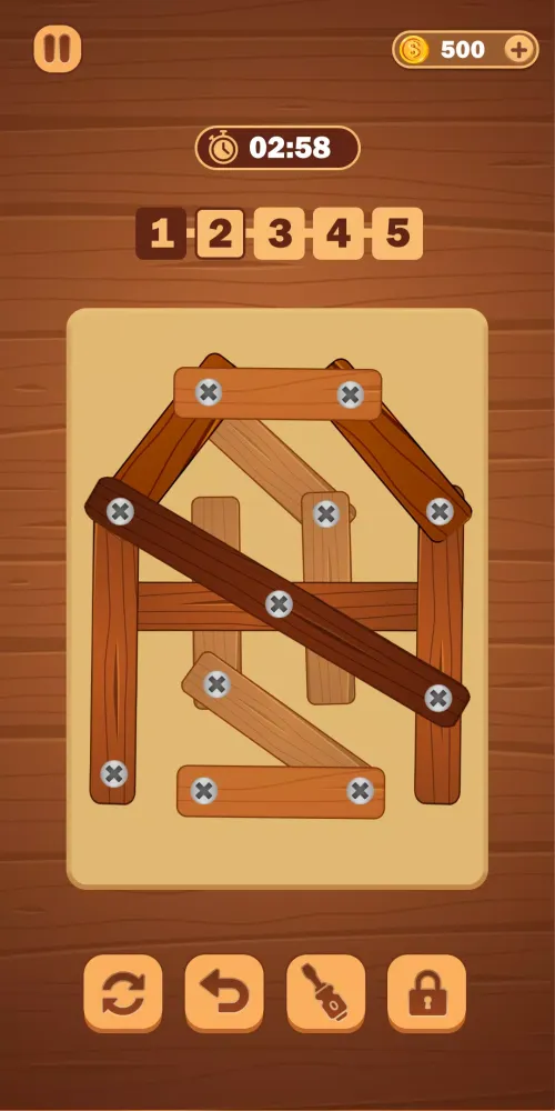 Nuts and Bolts: Remove Screw Screenshots