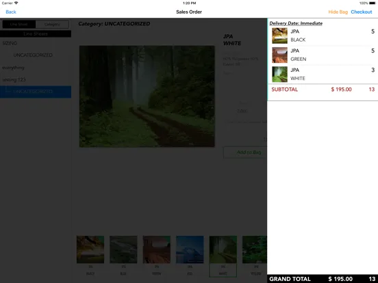 ภาพหน้าจอของ MOD2 iPad 