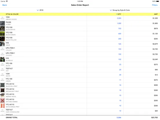 ภาพหน้าจอของ MOD2 iPad 