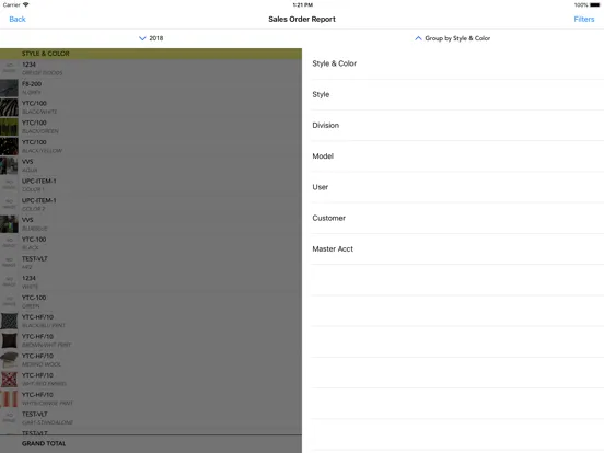 ภาพหน้าจอของ MOD2 iPad 
