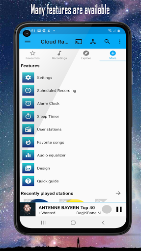 Cloud Radio Pro•Record&Lyrics Screenshots