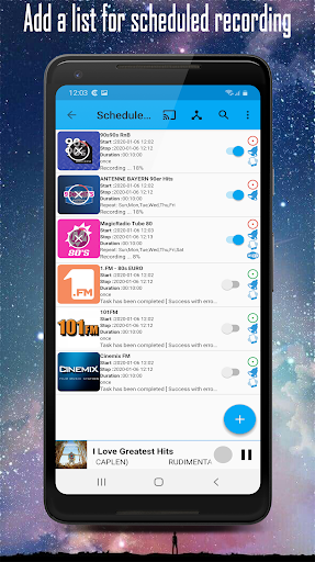 Cloud Radio Pro•Record&Lyrics Screenshots