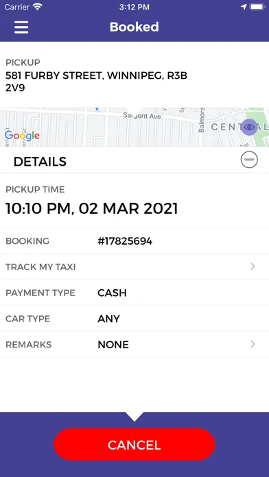 Zrzuty ekranu Unicity Taxi Winnipeg