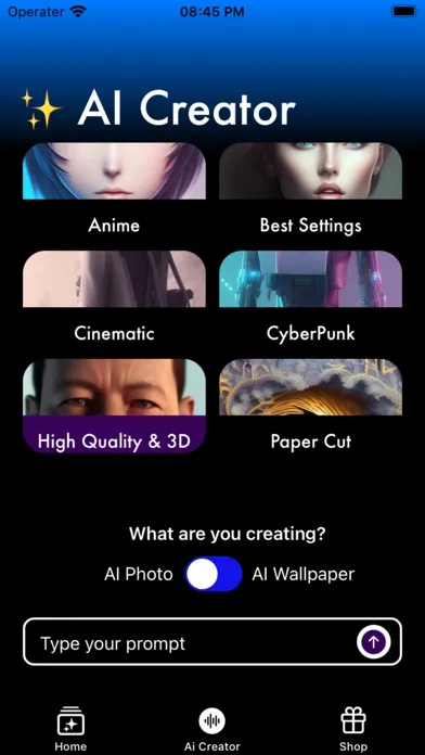 Tangkapan skrin AI Studio - GPT Art Generator