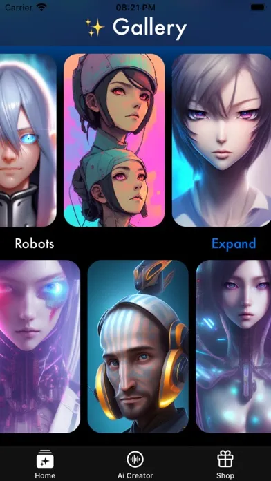 Tangkapan skrin AI Studio - GPT Art Generator