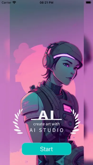Tangkapan skrin AI Studio - GPT Art Generator