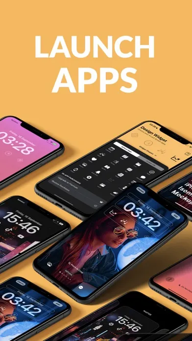 Capturas de tela do Apps Launcher for LockScreen