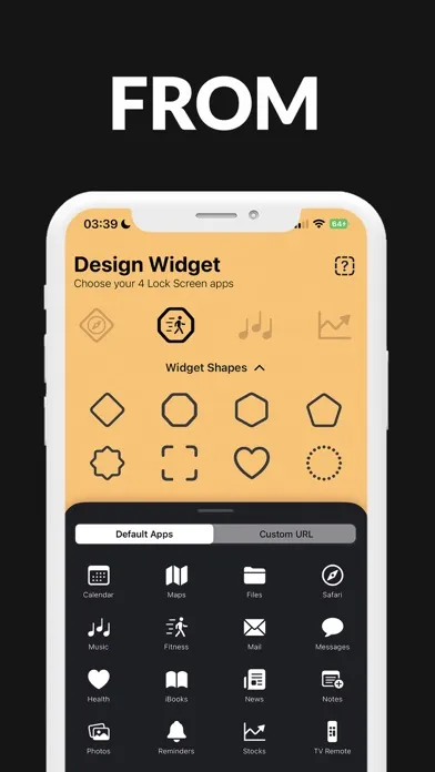 Capturas de tela do Apps Launcher for LockScreen