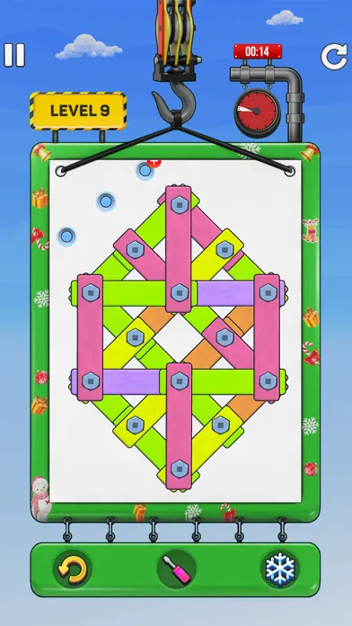 Screw Nuts And Bolts 3D Puzzle应用截图