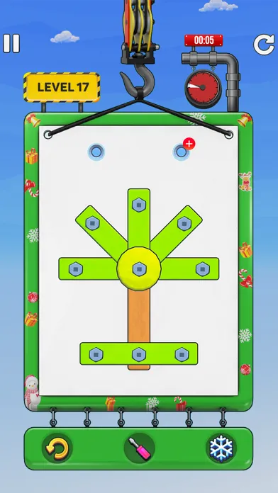Screw Nuts And Bolts 3D Puzzle应用截图