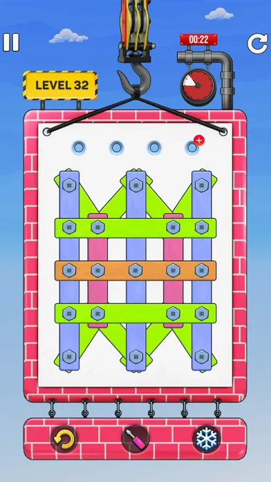 Screw Nuts And Bolts 3D Puzzle应用截图