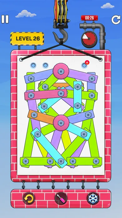 Screw Nuts And Bolts 3D Puzzle应用截图