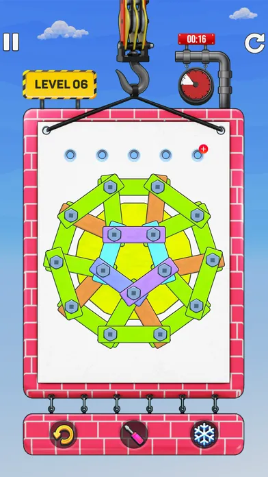 Screw Nuts And Bolts 3D Puzzle应用截图