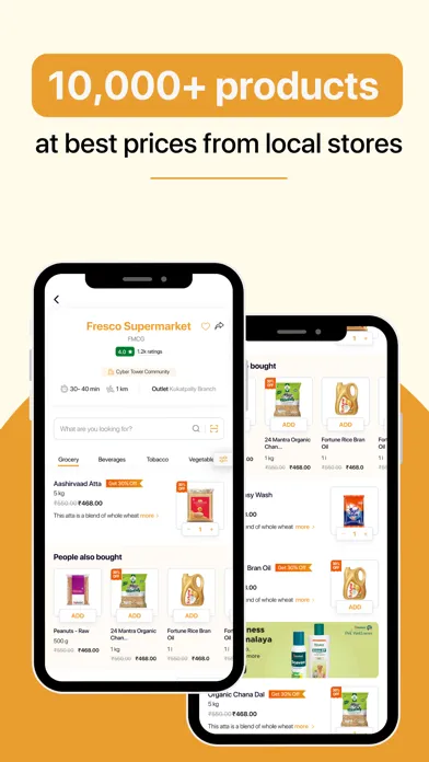 Dhi Hyperlocal: Buyer App स्क्रीनशॉट