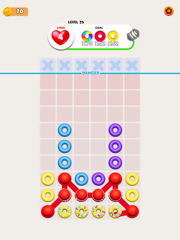 Donut Blast - Link Puzzle iPad  स्क्रीनशॉट