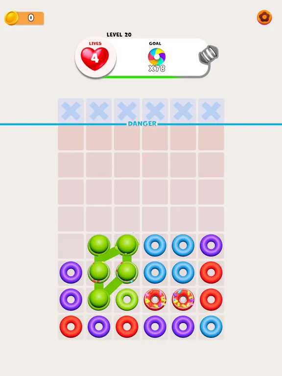 Donut Blast - Link Puzzle iPad  स्क्रीनशॉट