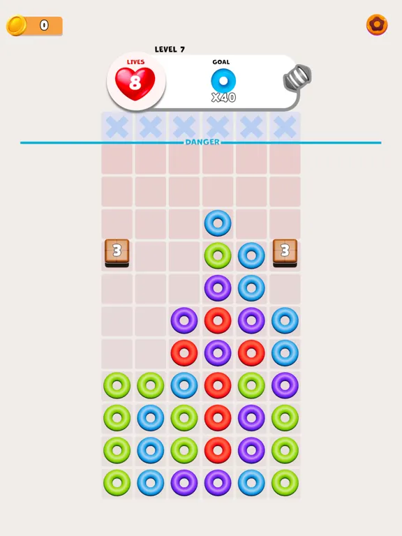 Donut Blast - Link Puzzle iPad  स्क्रीनशॉट
