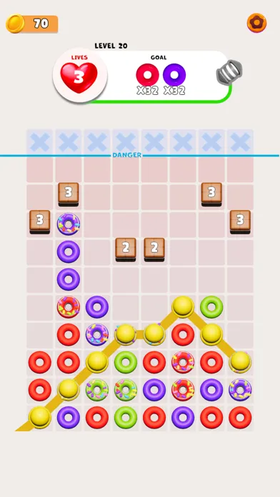 Donut Blast - Link Puzzle स्क्रीनशॉट