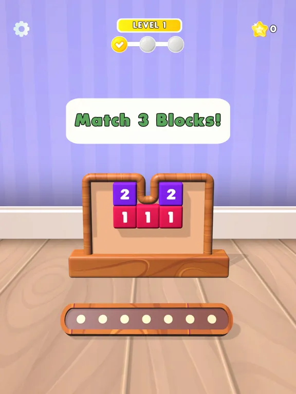 Block Match - 3D Stack Puzzle iPad  स्क्रीनशॉट