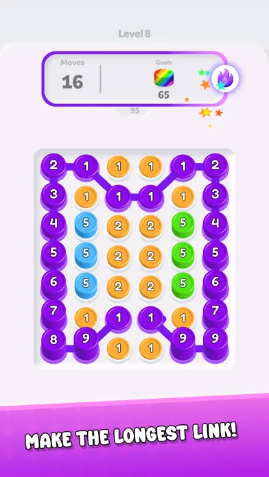 Tangkapan skrin Stack 'em Up! Connect Puzzle