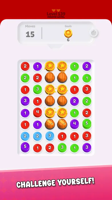 Tangkapan skrin Stack 'em Up! Connect Puzzle