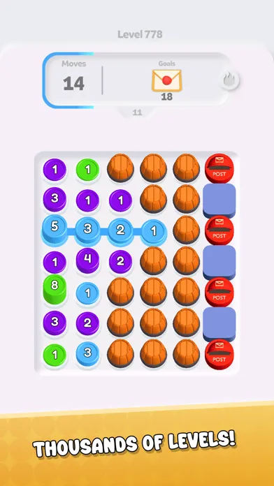Tangkapan skrin Stack 'em Up! Connect Puzzle