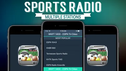 ภาพหน้าจอของ Sports Radio+