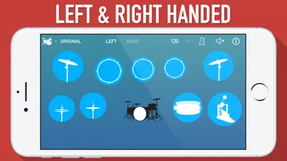 Capturas de tela do Tiny Drums