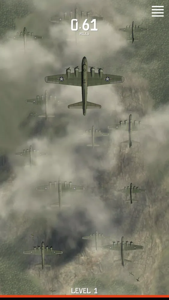 Capturas de tela do B-17 Bomber Assault
