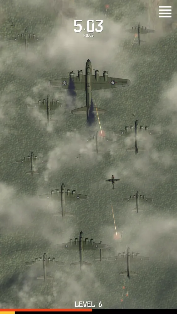 Capturas de tela do B-17 Bomber Assault
