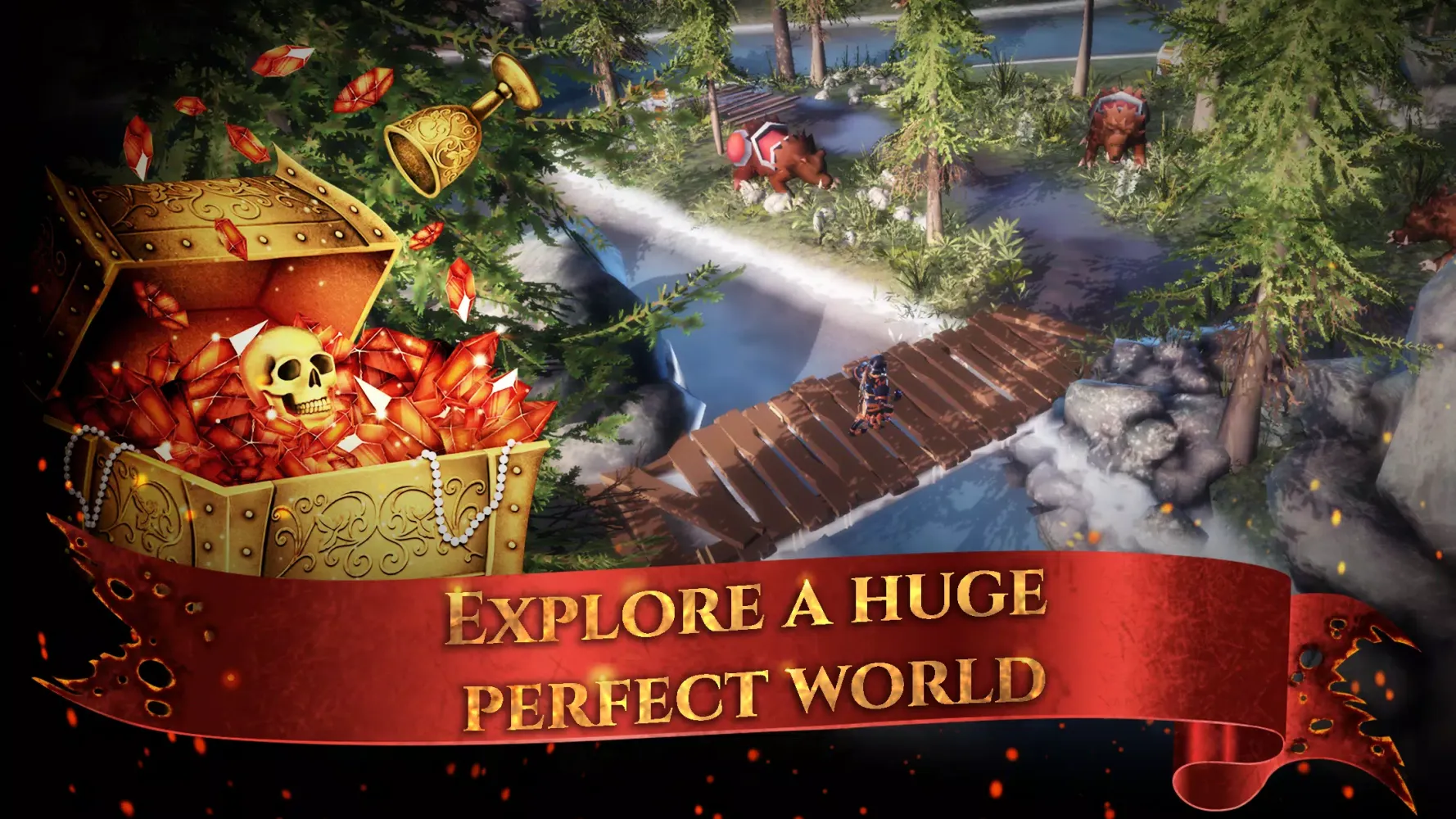 Tangkapan skrin World of the Abyss: online RPG