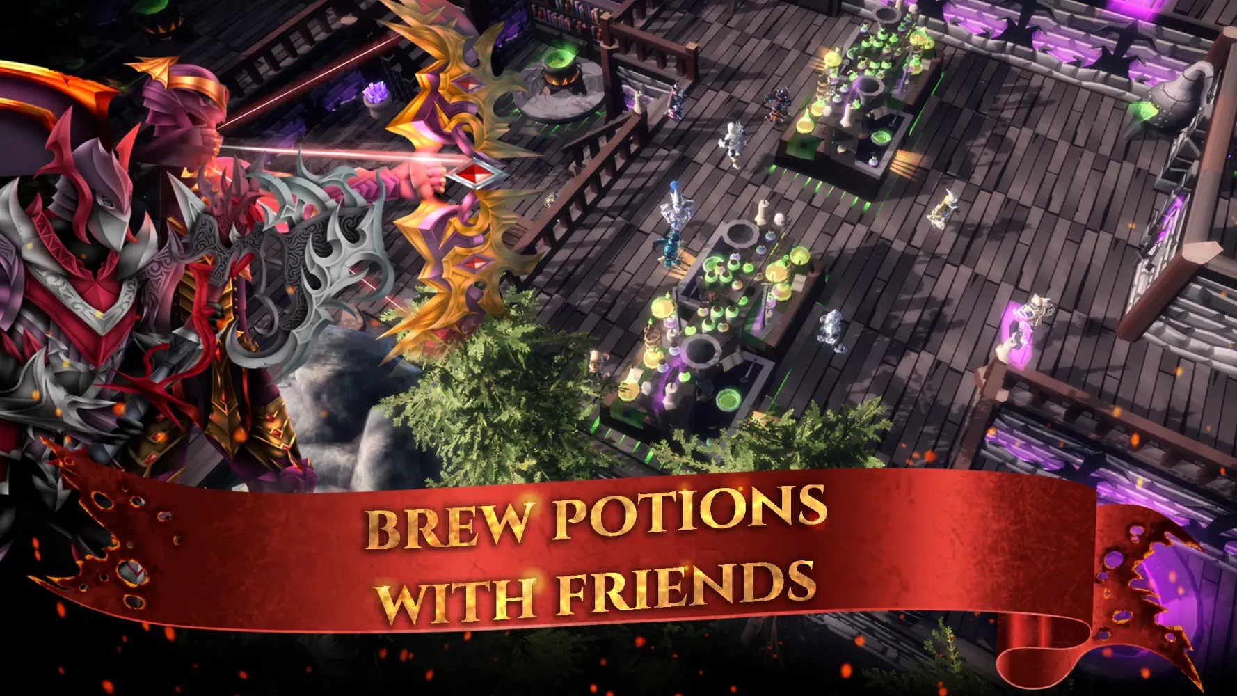 Tangkapan skrin World of the Abyss: online RPG