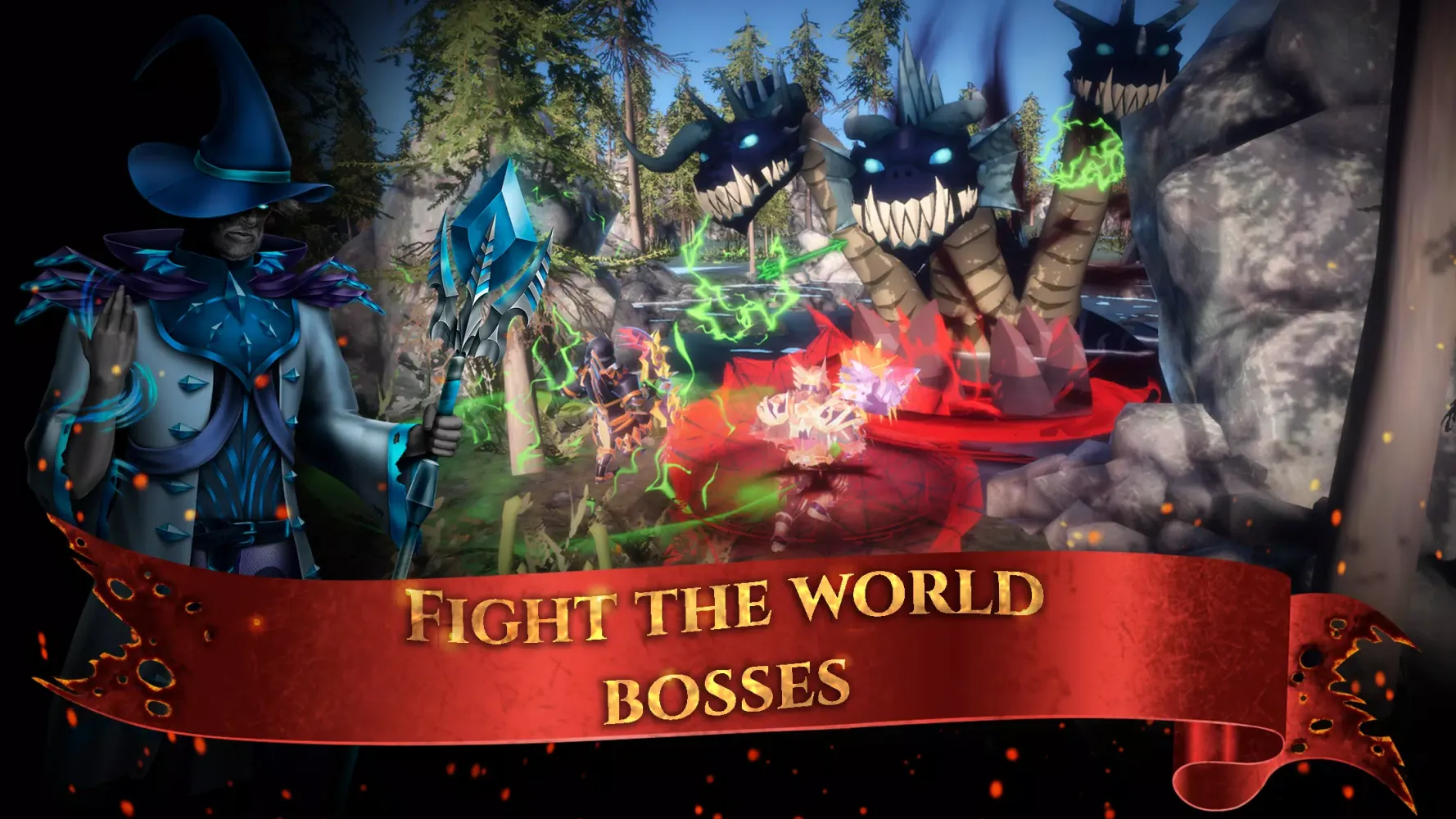Tangkapan skrin World of the Abyss: online RPG