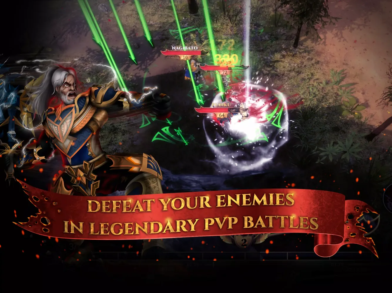 Tangkapan skrin World of the Abyss: online RPG