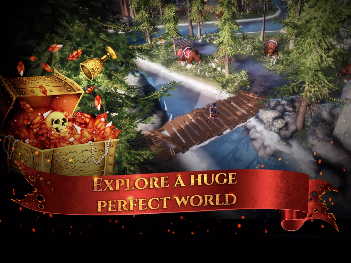 Tangkapan skrin World of the Abyss: online RPG